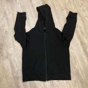 LIT26 Black Hooded Jacket
